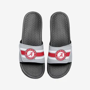 Alabama Crimson Tide Stripe Legacy Sport Slide